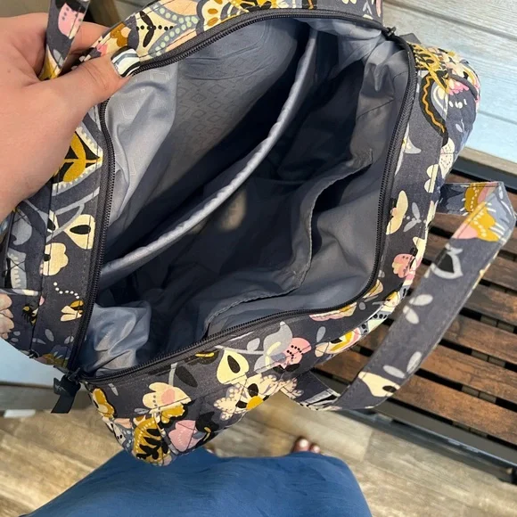Vera Bradley Floral Patterned Backpack - Picture 2 of 3
